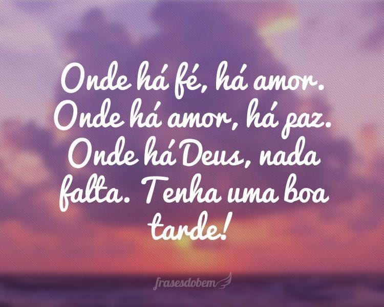 Frases De Boa Tarde