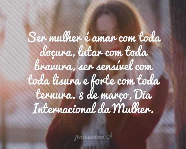 Frases De Dia Da Mulher