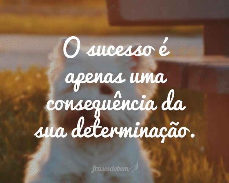 Frases de Determinação