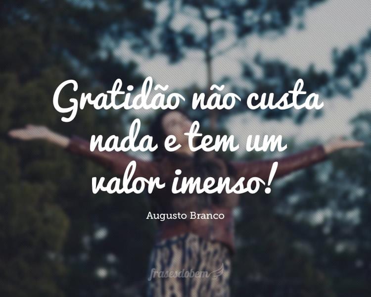 Frases De Gratidão