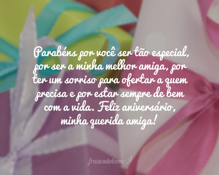 Frases De Aniversário Para Amiga