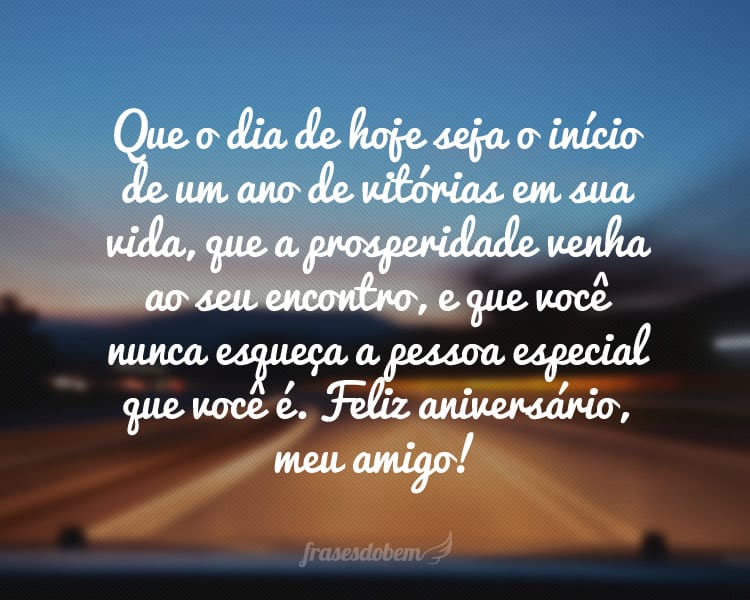 Frases De Aniversário De Amigo