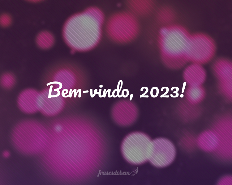 Novos começos sempre são necessários... Então, seja muito bem-vindo, 2024!