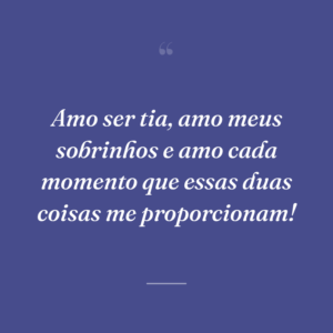 Amo ser tia, amo meus sobrinhos e amo cada momento que essas duas coisas me proporcionam!