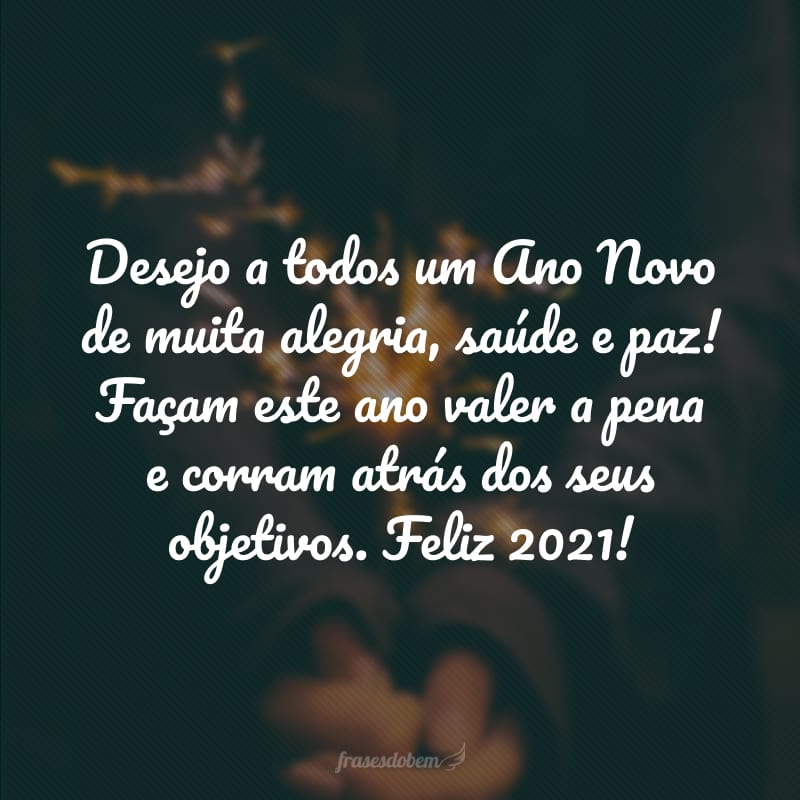 A vida é curta demais para não fazer desse o melhor ano de nossas vidas! Vem com tudo, ano lindo! Feliz 2024! 