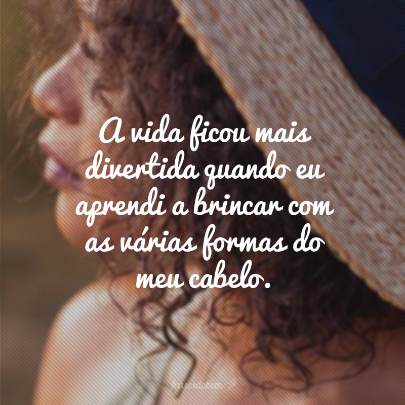 Não é apenas uma moda! #cachos #transiçãocapilar #blogueira  Frases sobre  cabelo, Piadas de cabelo, Frases sobre cabelo cacheado