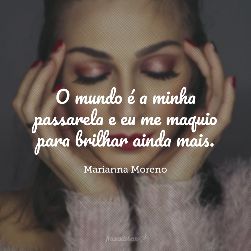 Frases de Maquiagem - FrasesTop