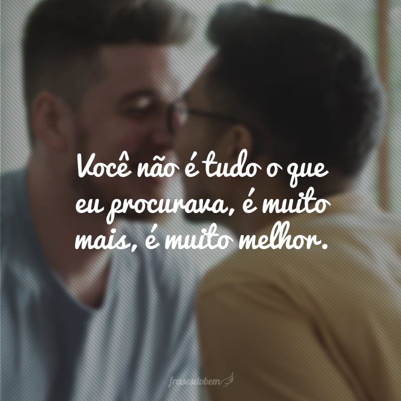 Fica tranquilo meu amor - Frases pra Casais