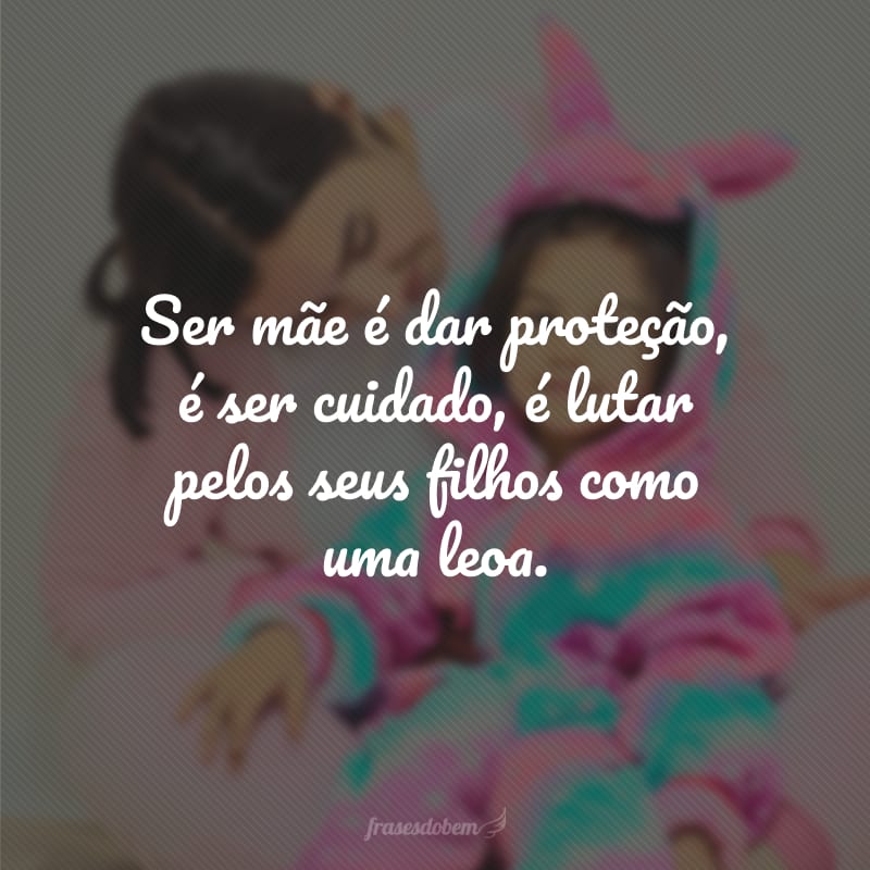 Mensagem De Mae Protetora - FDPLEARN
