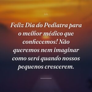 Feliz Dia do Pediatra para o melhor médico que conhecemos! Não queremos nem imaginar como será quando nossos pequenos crescerem.