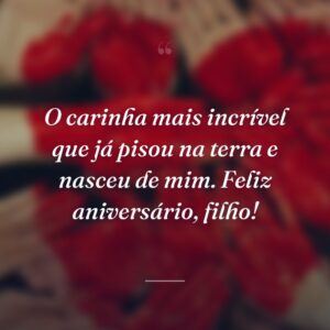 O carinha mais incrível que já pisou na terra e nasceu de mim. Feliz aniversário, filho!