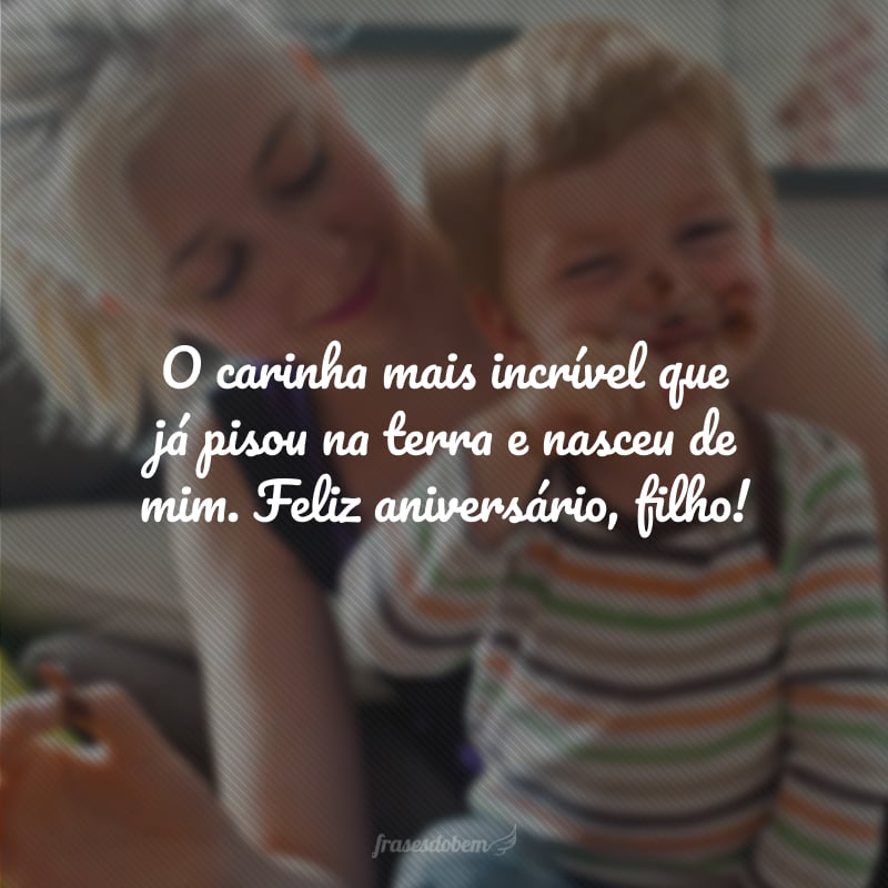 O carinha mais incrível que já pisou na terra e nasceu de mim. Feliz aniversário, filho!