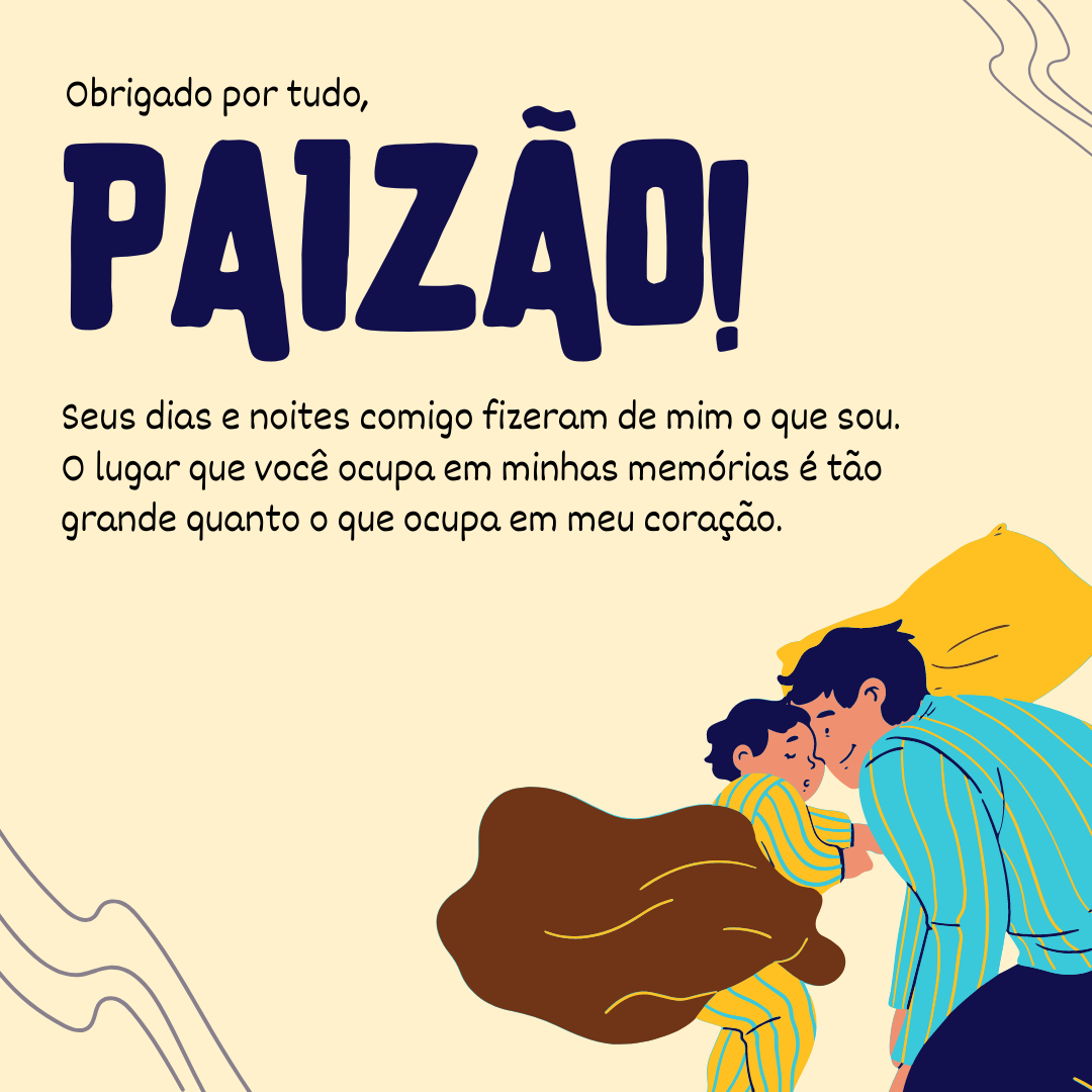 Obrigado por tudo, paizão! Seus dias e noites comigo fizeram de mim o que sou. O lugar que você ocupa em minhas memórias é tão grande quanto o que ocupa em meu coração.