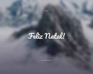 Feliz Natal!