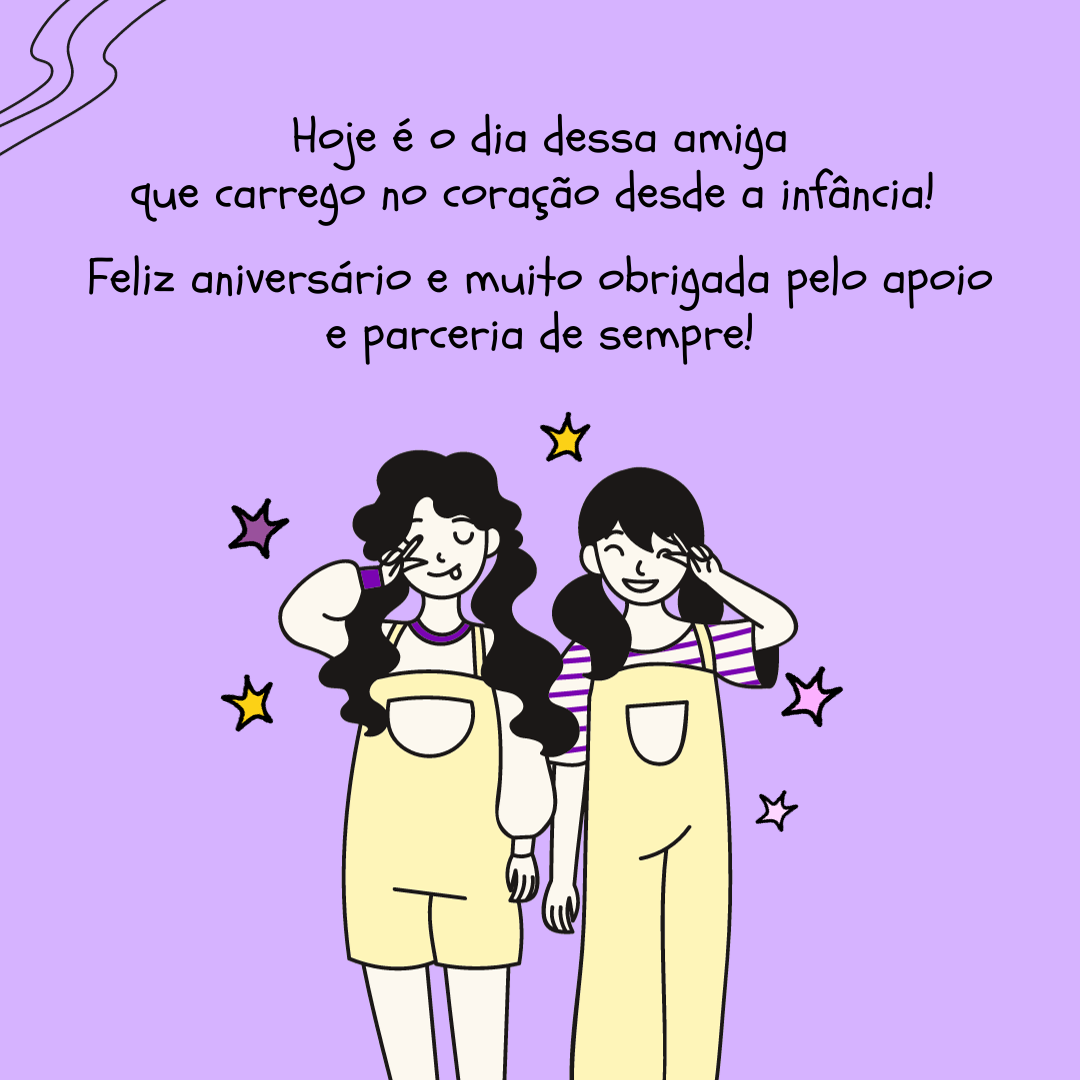 Hoje é o dia dessa amiga que carrego no coração desde a infância! Com o tempo, nossa parceria só amadureceu e se fortaleceu. Feliz aniversário e muito obrigada pelo apoio e parceria de sempre!