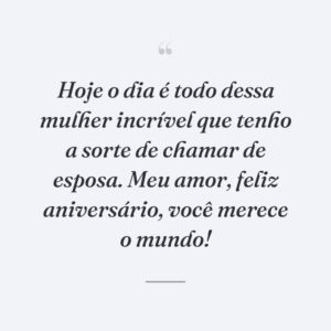 Hoje o dia é todo dessa mulher incrível que tenho a sorte de chamar de esposa. Meu amor, feliz aniversário, você merece o mundo!