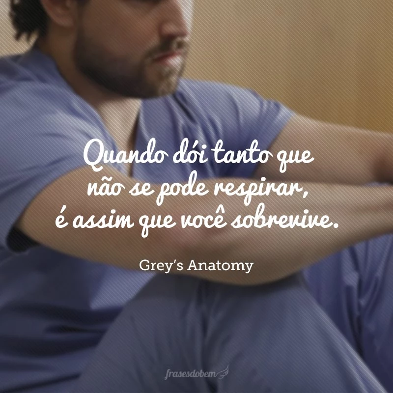 60 frases de Grey's Anatomy que são icônicas para todo fã